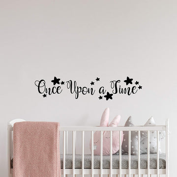 Once Upon a time Wall Decal Sticker