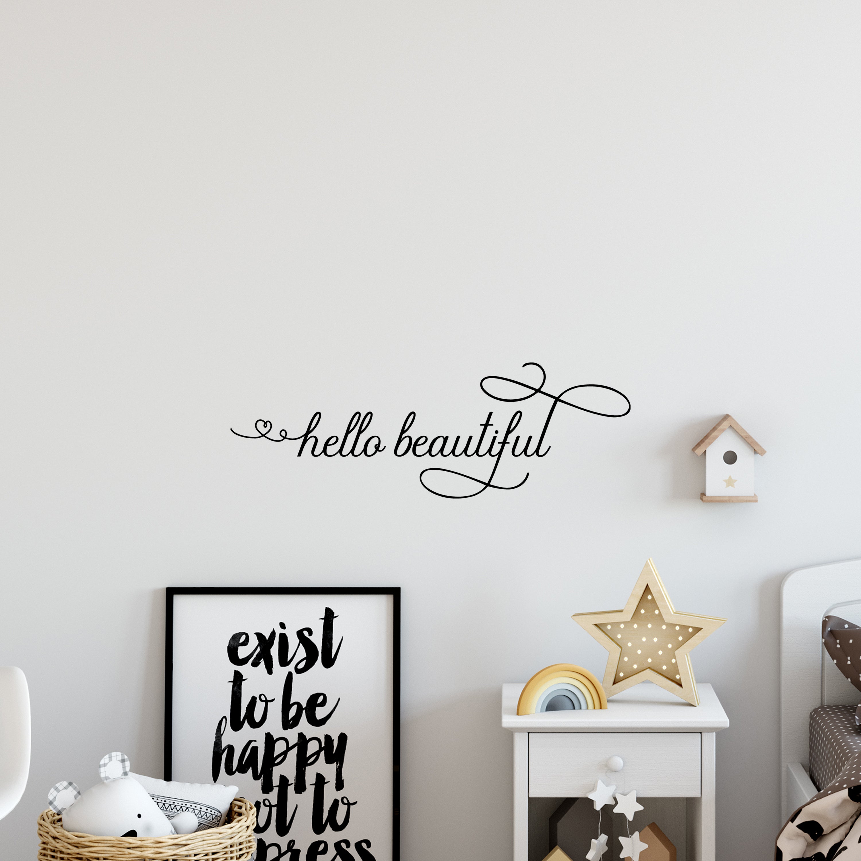 Hello Beautiful Wall Decal My Vinyl Story