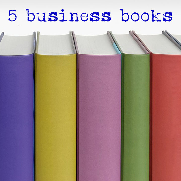 The 5 Business Books I recommend to beginners