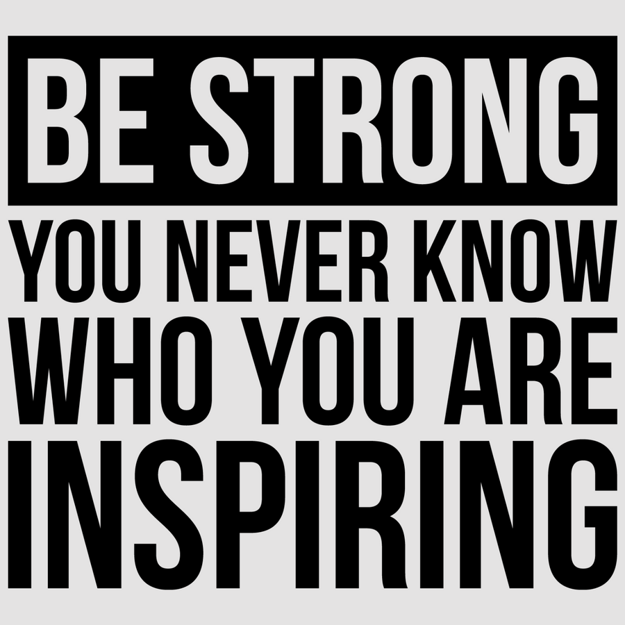 motivational wall decal, inspirational wall quotes, inspirational wall stickers, motivational wall decal for office, be strong you never know who you are inspiring