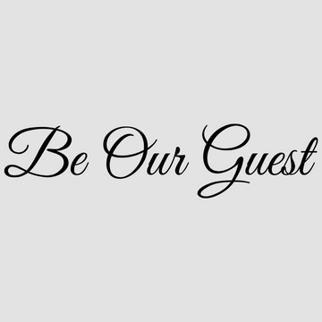 motivational wall decal, inspirational wall quotes, inspirational wall stickers, motivational wall decal for office, be our guest