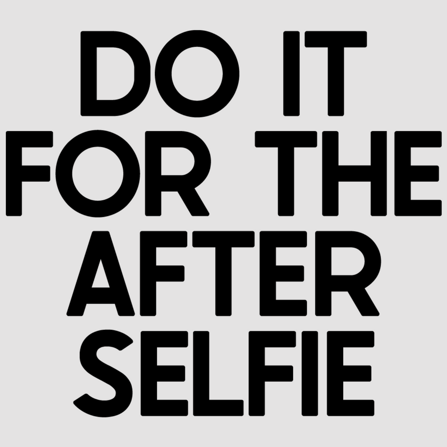 motivational wall decal, inspirational wall quotes, inspirational wall stickers, motivational wall decal for office, do it for the after selfie