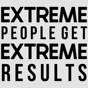 motivational wall decal, inspirational wall quotes, inspirational wall stickers, motivational wall decal for office, extreme people get extreme results