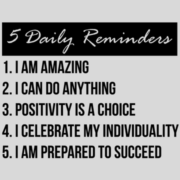 5 Daily Reminders