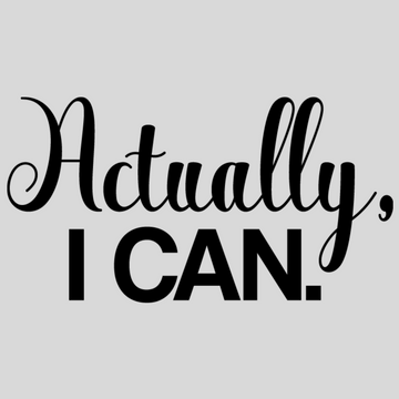 Actually I Can