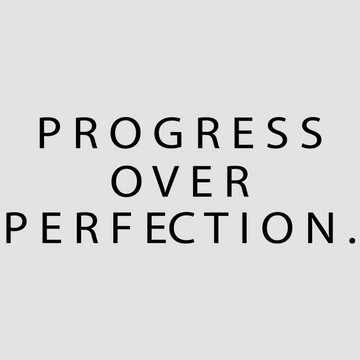 Motivational wall decal featuring inspirational wall quotes and stickers for progress-over-perfection. <p>Inspire consistency and growth with this motivational wall decal that reads, <em>Progress Over Perfection.</em> Perfect for home offices, gyms, or creative spaces, this uplifting quote serves as a ...