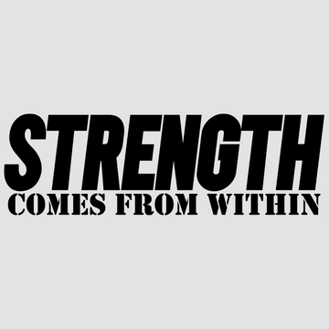 Motivational wall decal featuring inspirational wall quotes and stickers for strength-comes-from-within. <p>Empower your space with this inspiring wall decal that reads, <em>Strength Comes From Within.</em> Perfect for bedrooms, home gyms, or personal growth areas, this motivational quote reminds you to ...