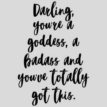 Darling, You're a Goddess