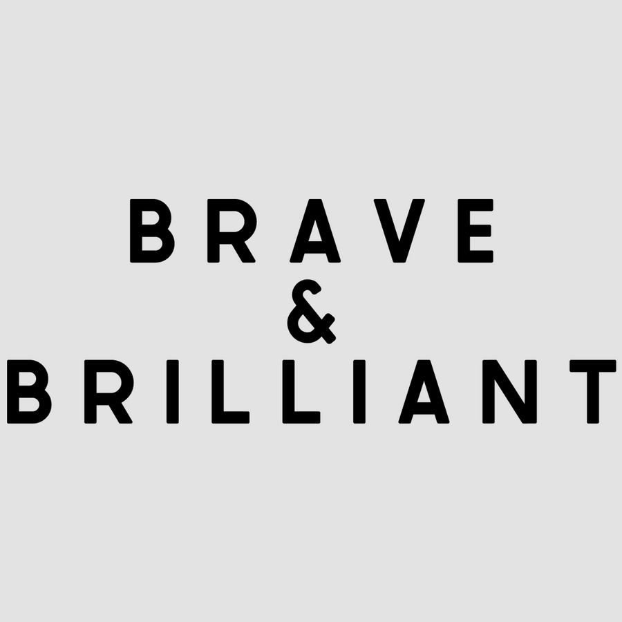Brilliiant Sticker Brave & Brilliant – My Vinyl Story