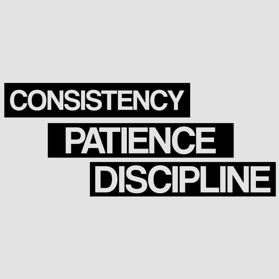 motivational wall decal, inspirational wall quotes, inspirational wall stickers, motivational wall decal for office, consistency patience discipline