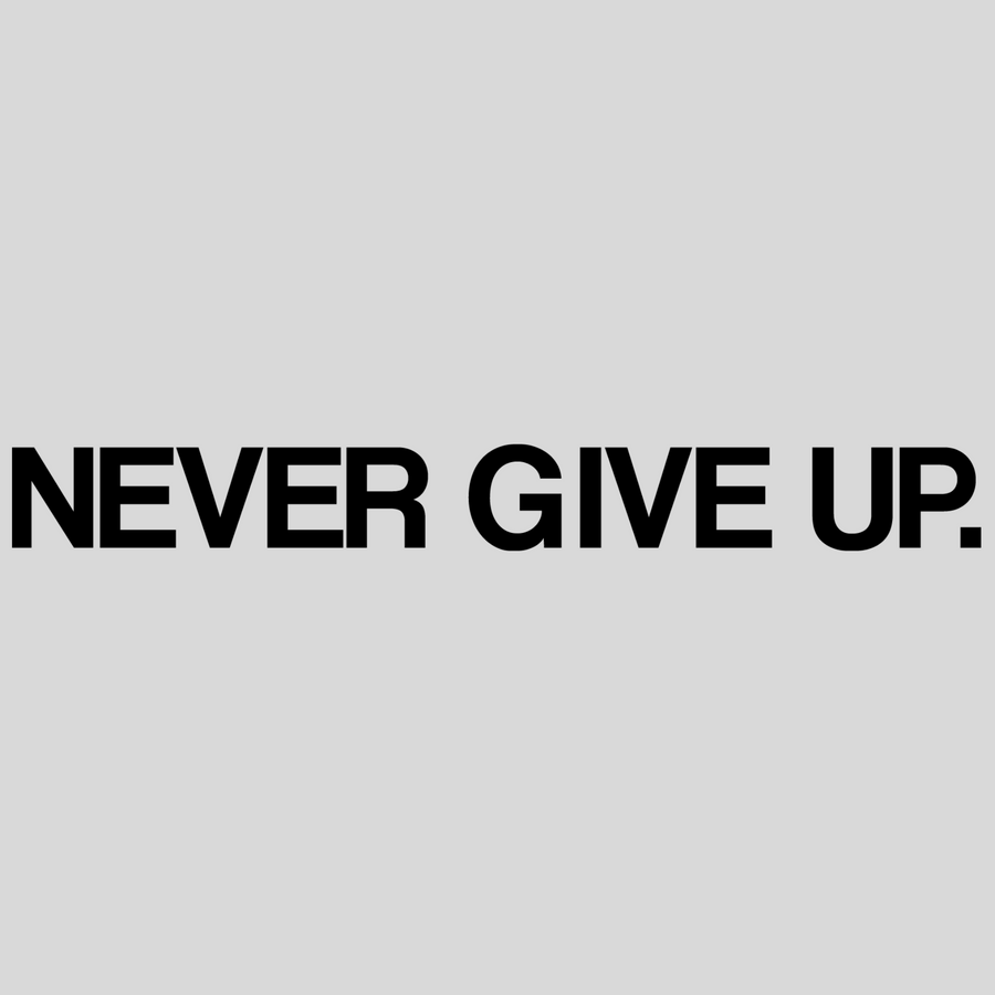 Never Give Up