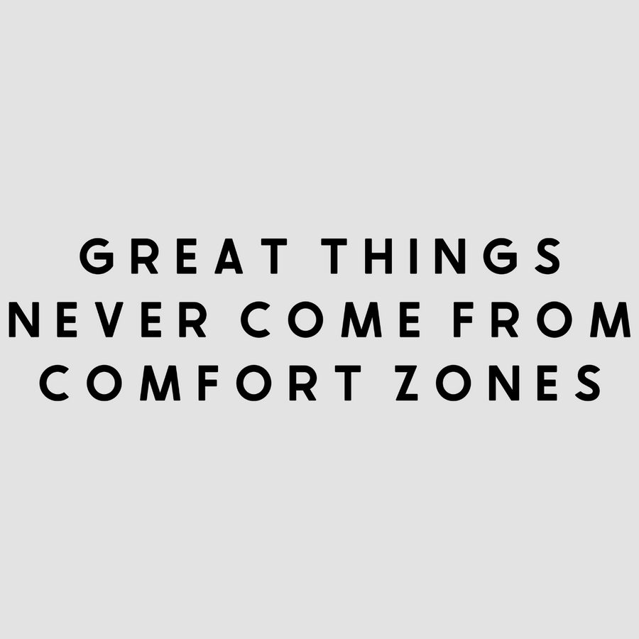 motivational wall decal, inspirational wall quotes, inspirational wall stickers, motivational wall decal for office, great things never come from comfort zones