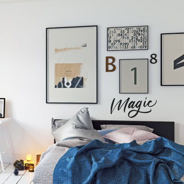 My Vinyl Story Magic Funny Decal Sticker Decor Bedroom Decoration Art Decal Decoration Adhesive Removable Vinyl Artwork Kids Decorative Wall Art Graphic Signs