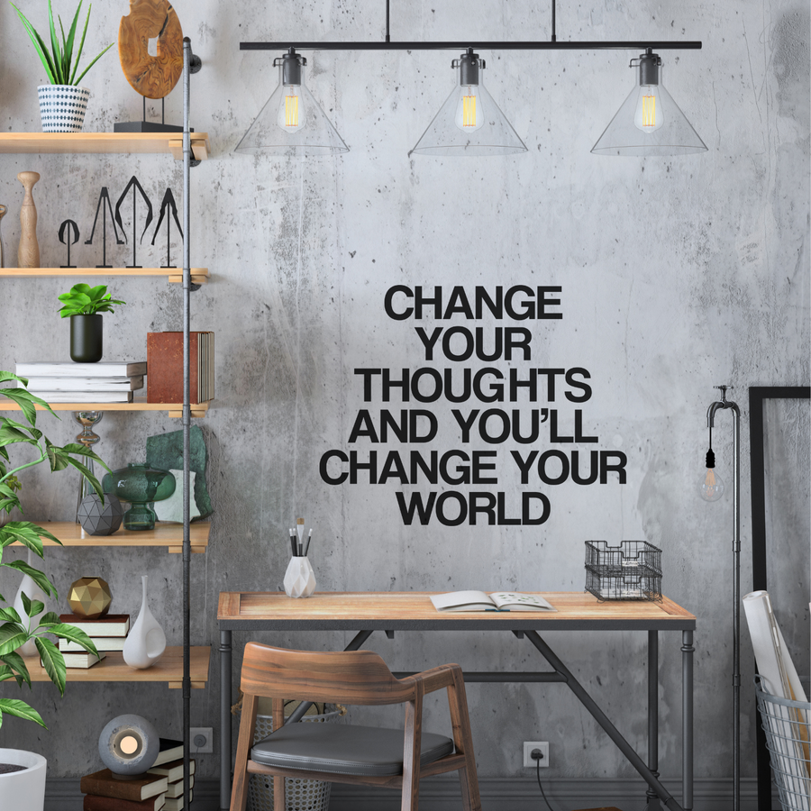 motivational wall decal, inspirational wall quotes, inspirational wall stickers, motivational wall decal for office, rustic room