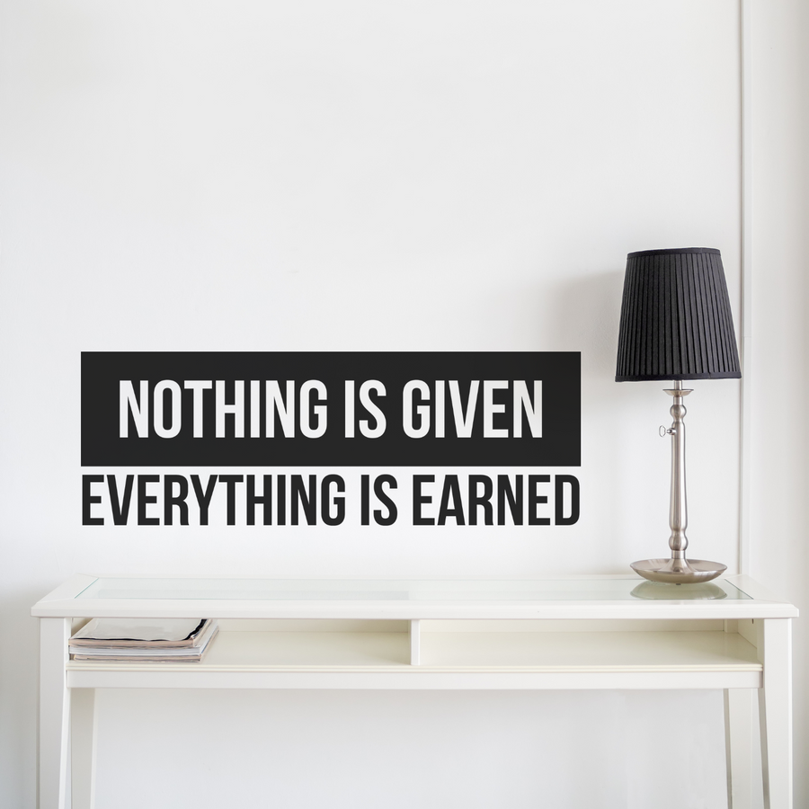 Motivational wall decor, featuring various colors tones, adds a touch of inspiration to your walls. Suited for any home or office.  motivational wall decal, inspirational wall quotes, inspirational wall stickers, motivational wall decal for office.