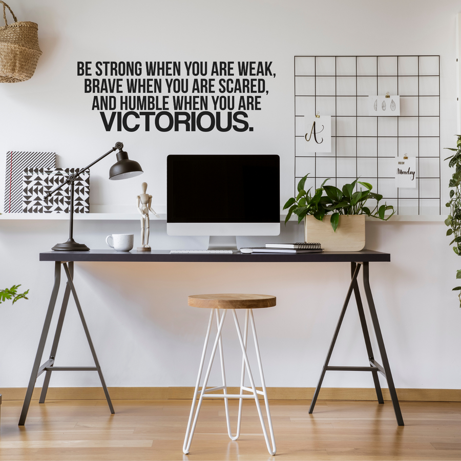 motivational wall decal, inspirational wall quotes, inspirational wall stickers, motivational wall decal for office, zebra triangle