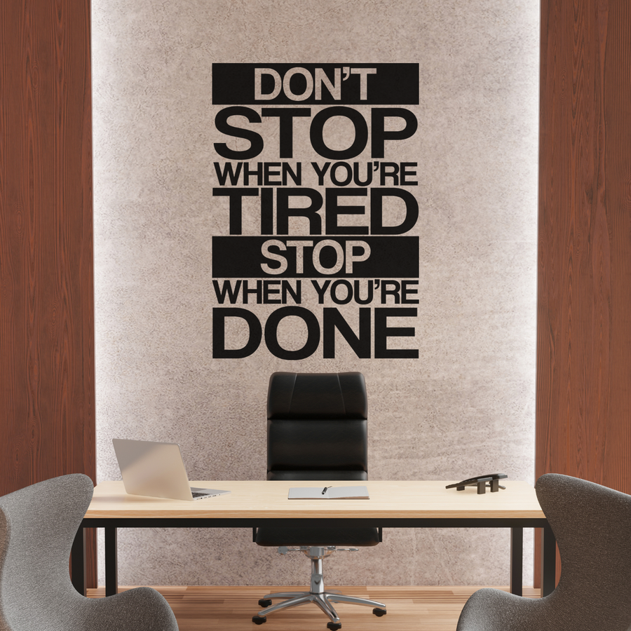 motivational wall decal, inspirational wall quotes, inspirational wall stickers, motivational wall decal for office, epic office room