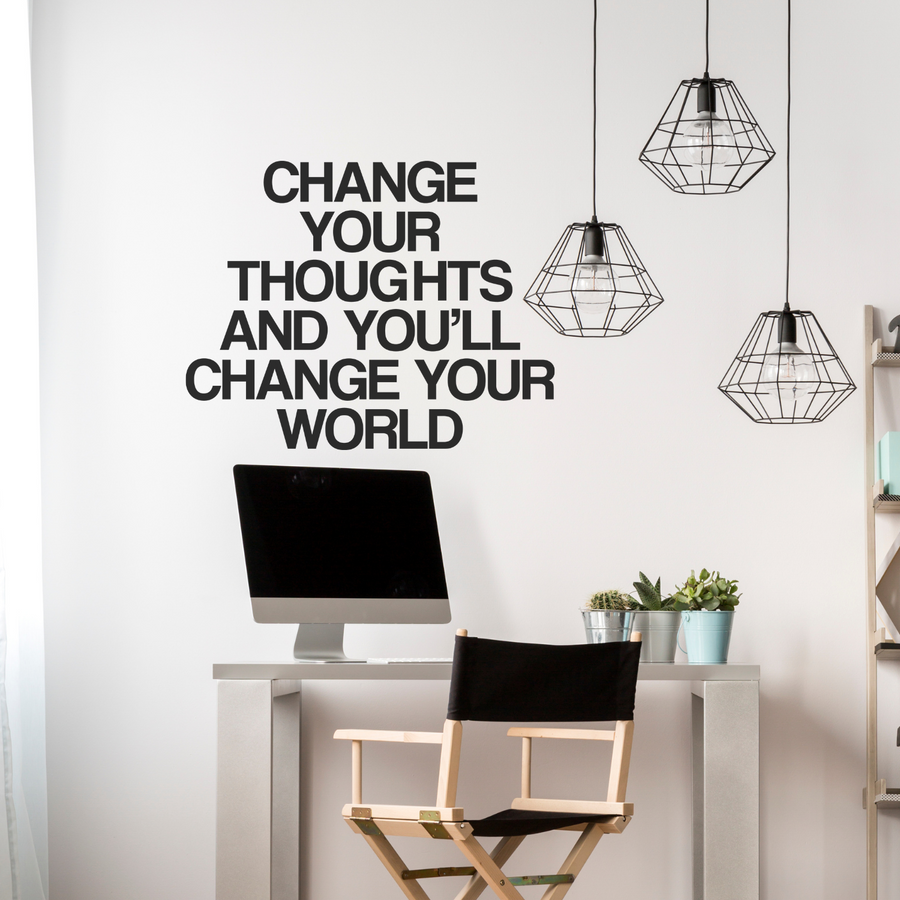 motivational wall decal, inspirational wall quotes, inspirational wall stickers, motivational wall decal for office, minimalistic design