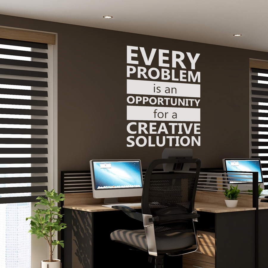 motivational wall decal, inspirational wall quotes, inspirational wall stickers, motivational wall decal for office, black wall office