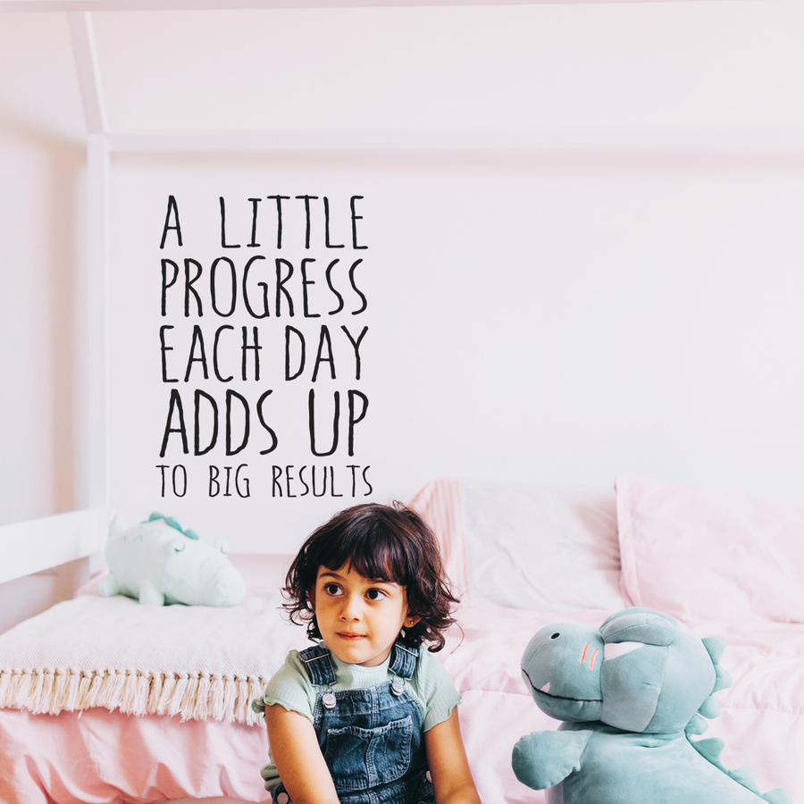 A Little Progress Each Day Adds Up to Big Results