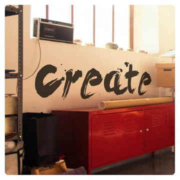 My Vinyl Story - Create Wall Decal - Motivational Sticker Quote, Inspirational Vinyl Word Art Decor for Creative DIY Classroom, Home Office, School - Removable