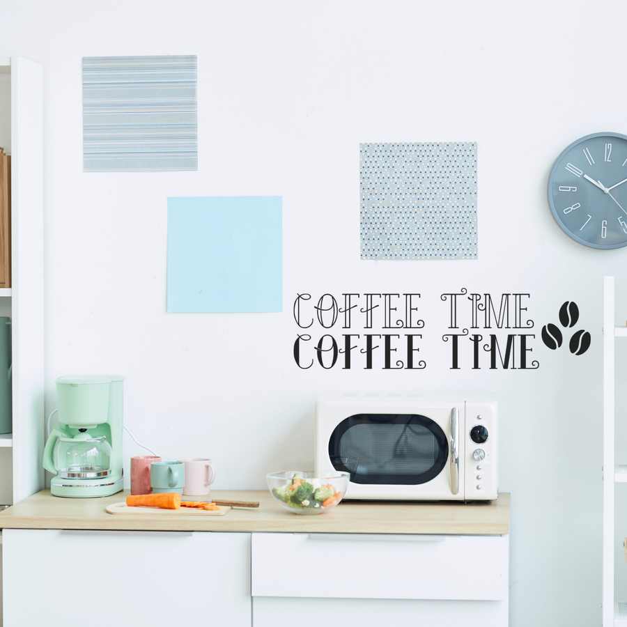 motivational wall decal, inspirational wall quotes, inspirational wall stickers, motivational wall decal for office, light blue kitchen