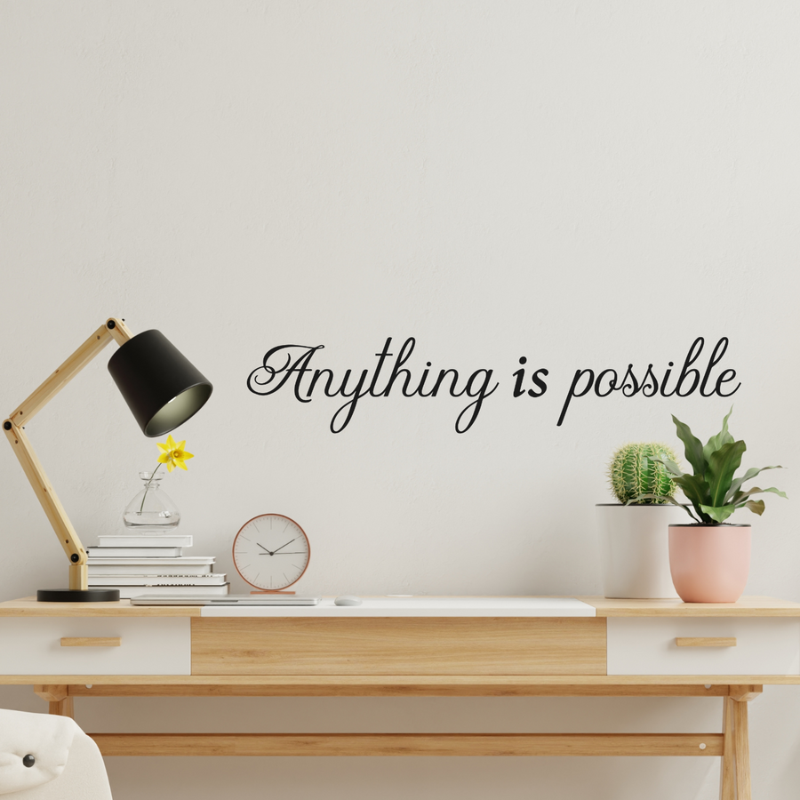 motivational wall decal, inspirational wall quotes, inspirational wall stickers, motivational wall decal for office, cactus