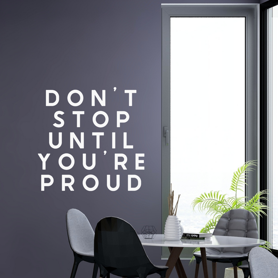 motivational wall decal, inspirational wall quotes, inspirational wall stickers, motivational wall decal for office, next to window