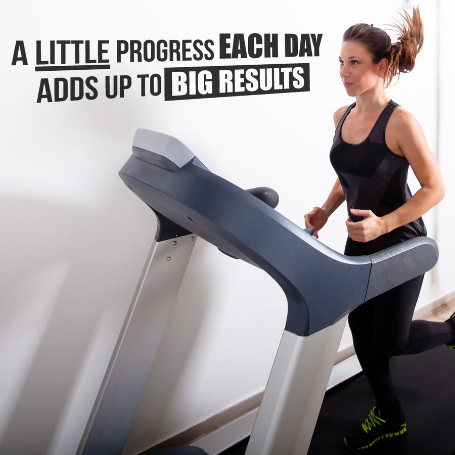 A Little Progress Each Day Adds Up to Big Results