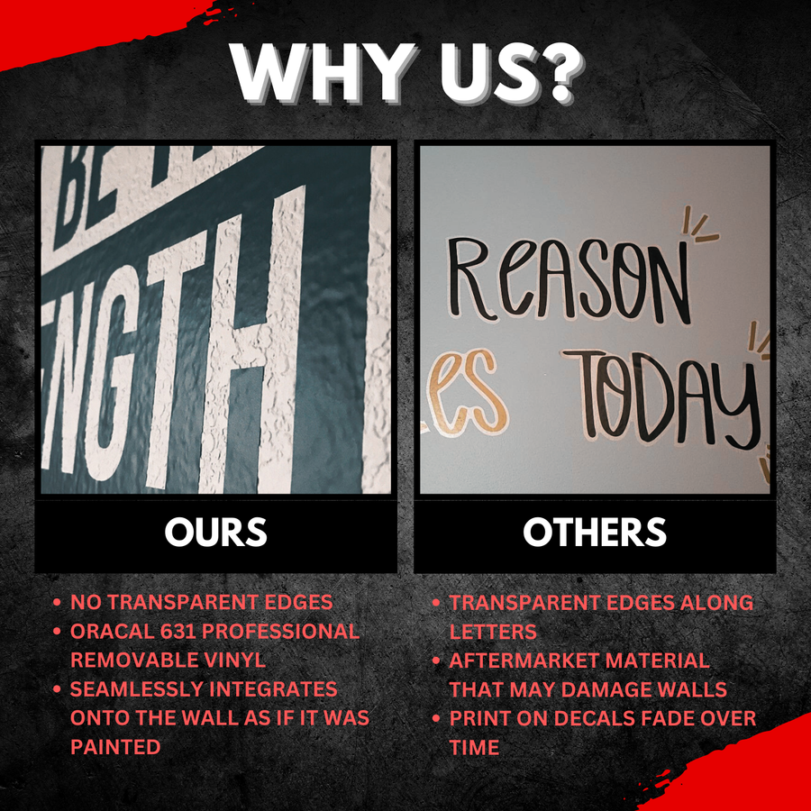 My Vinyl Story - We are One - Inspirational Motivational Wall Decal St