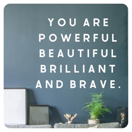 My Vinyl Story - You are Powerful - Inspirational Motivational Wall De