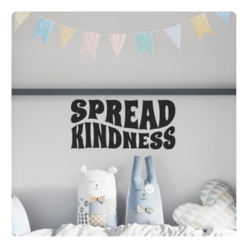 My Vinyl Story - Spread Kindness - Inspirational Motivational Wall Decal Sticker Quote Art Decor Positive Saying Classroom Kids Room Library, Removable