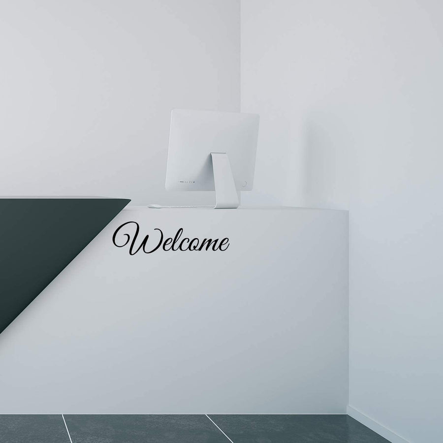 Welcome Wall Decal Sticker
