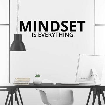 Mindset is Everything Wall Decal Sticker
