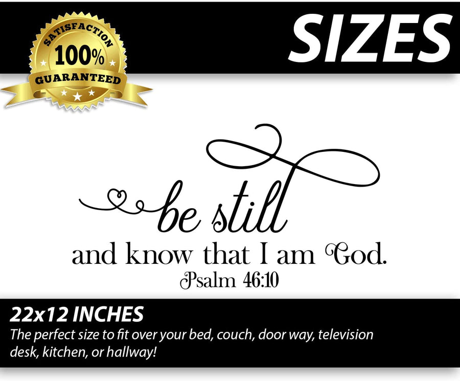 Psalm 46:10 Wall Decal Sticker