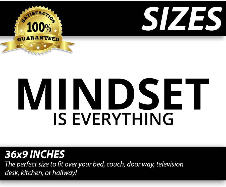 Mindset is Everything Wall Decal Sticker