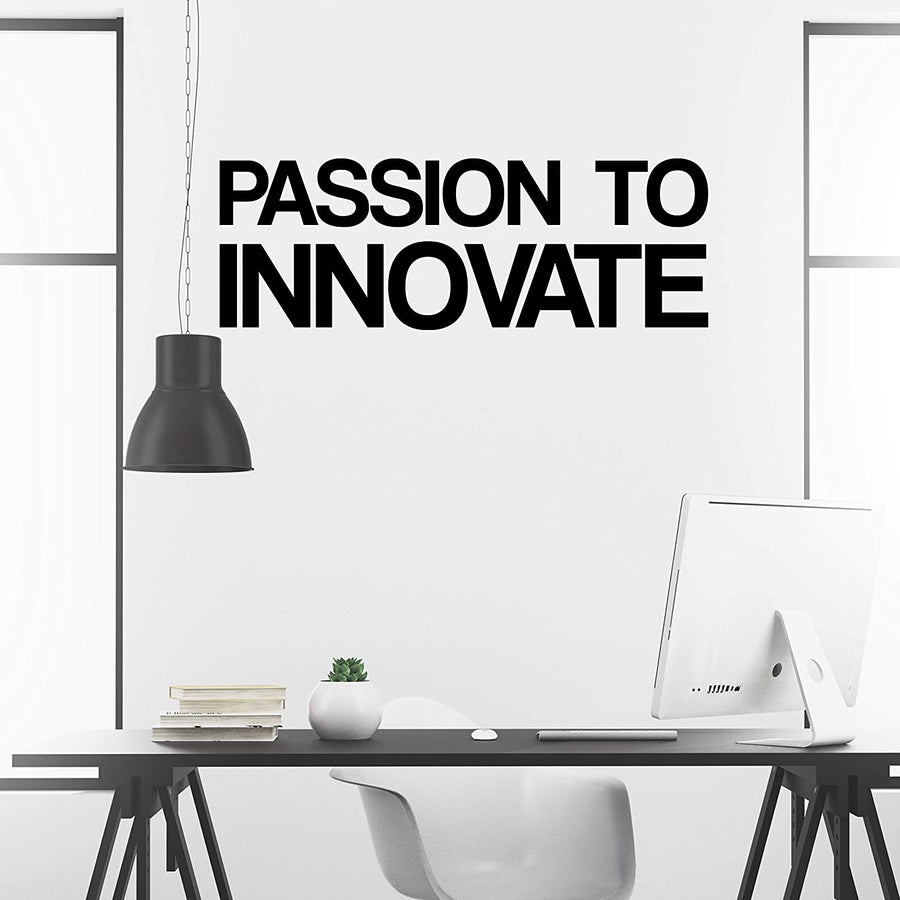 Passion to Innovate Wall Decal Sticker