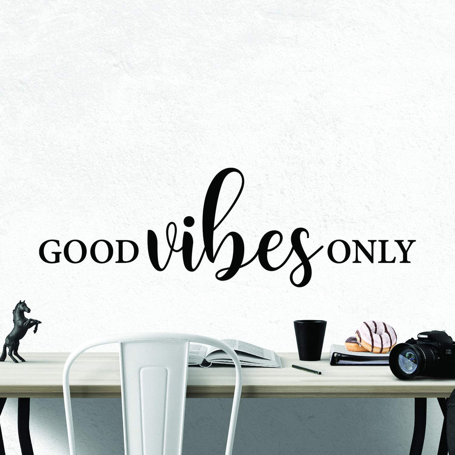 Good Vibes Only Wall Decal Sticker