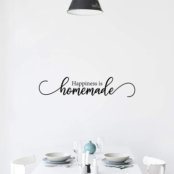 Happiness is Homemade Wall Decal Sticker