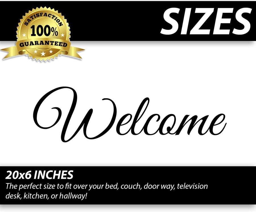 Welcome Wall Decal Sticker