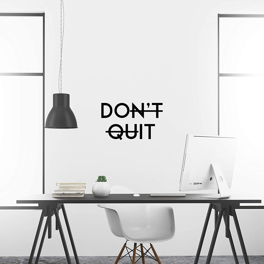 Don't Quit Do It Wall Decal Sticker