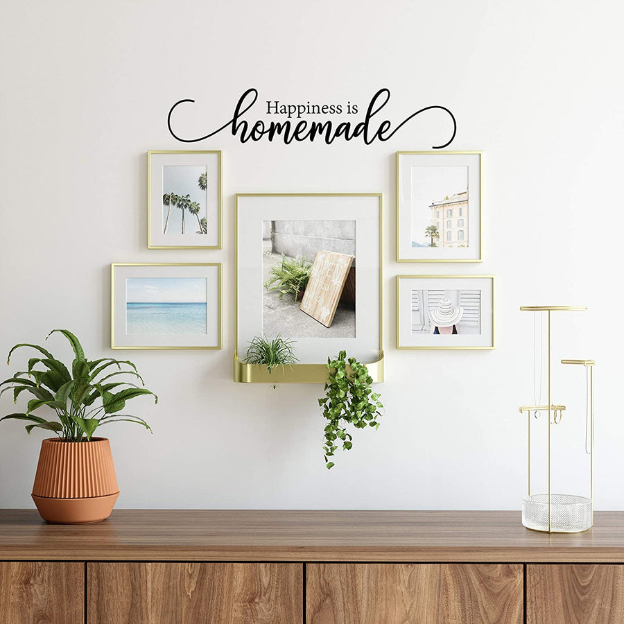 Happiness is Homemade Wall Decal Sticker