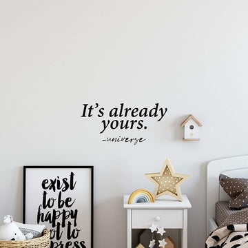 It's Already Yours - Universe Wall Decal Sticker