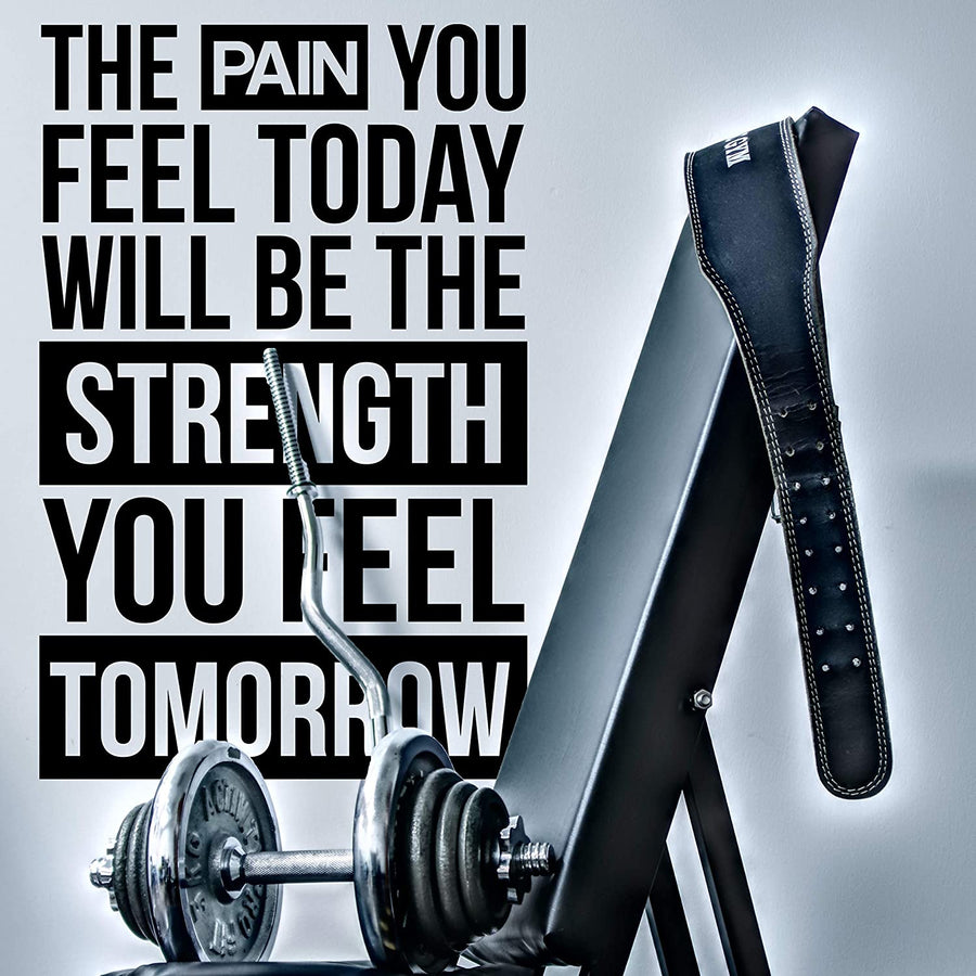 The Pain You Feel Today Will Be The Strength You Feel Tomorrow Wall Decal Sticker