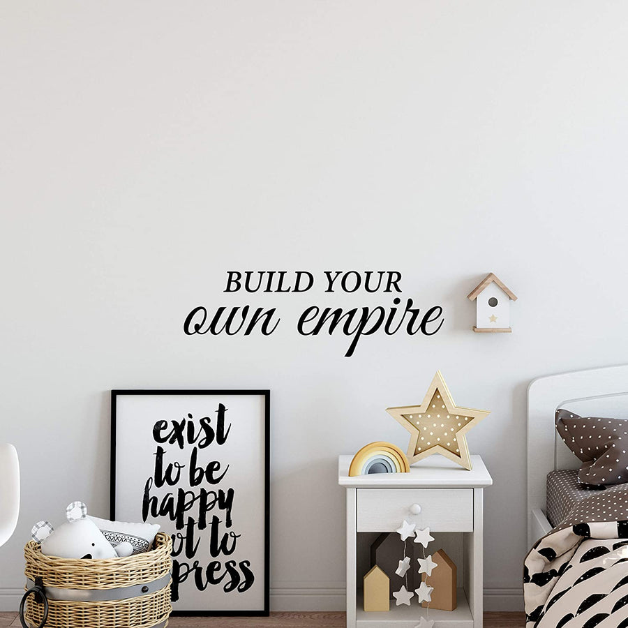 Build Your Own Empire Wall Decal Sticker