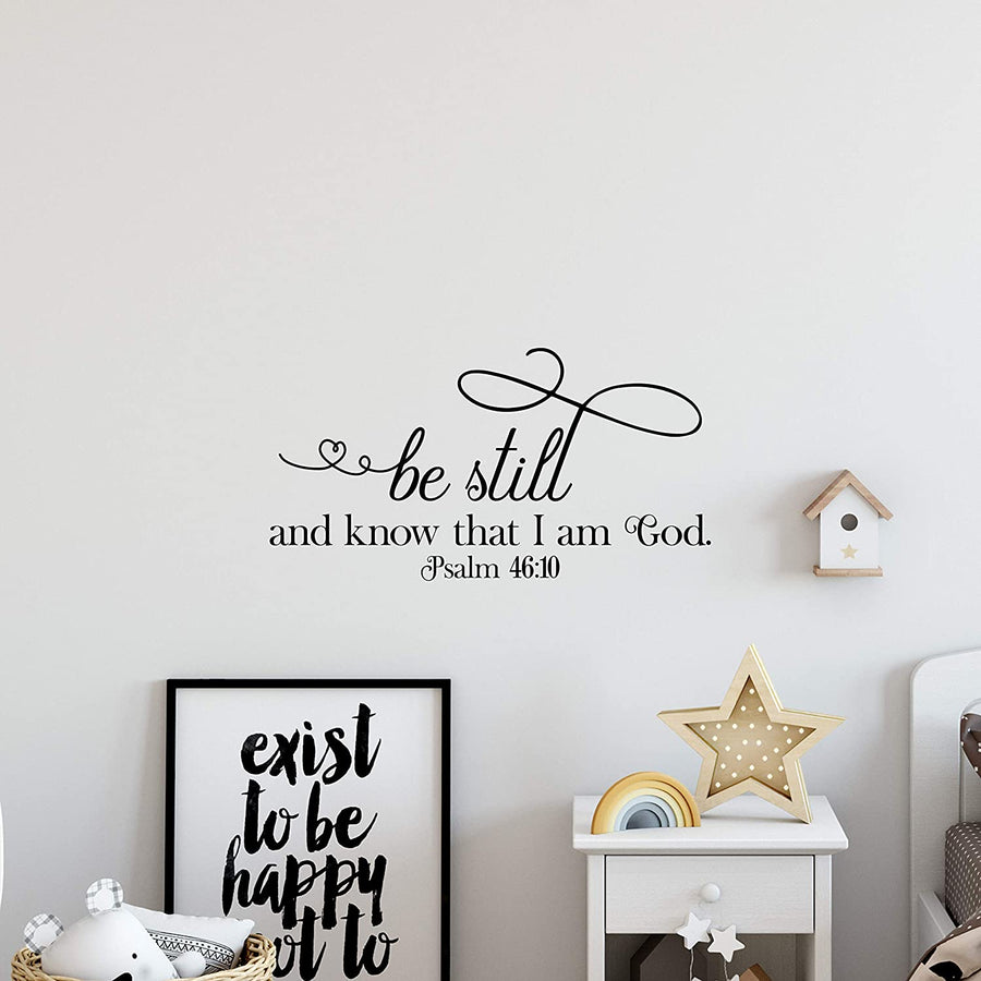 Psalm 46:10 Wall Decal Sticker