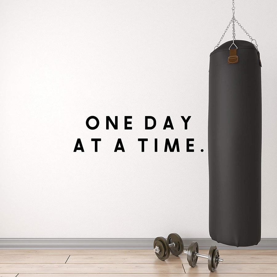 One Day at A Time Wall Decal Sticker