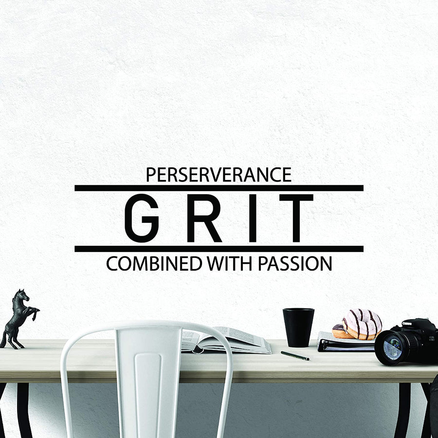 Hustle Execution Grit Leadership Grind Wall Decal Stickers