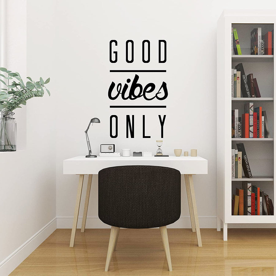 Good Vibes Only Wall Decal Sticker