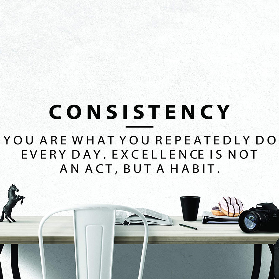 Consistency Wall Decal Sticker